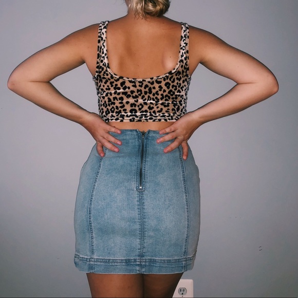 Target Denim Skirt - Picture 2 of 2